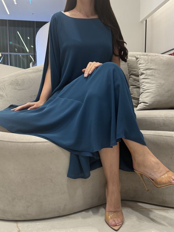 Double Chiffon Dress